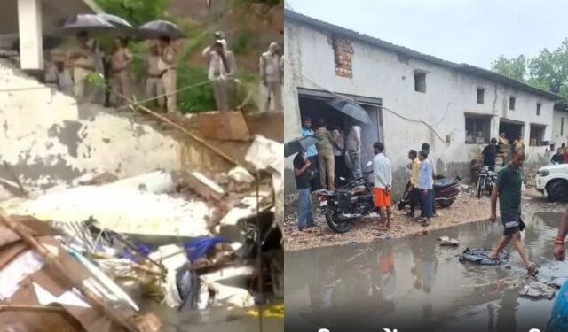 கனமழையால் சோகம்: சுவர் இடிந்து விழுந்து 8 பேர் உயிரிழப்பு