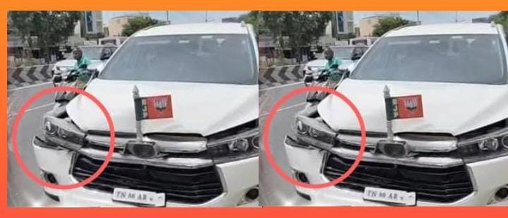 கரூர் துயரம்…  விசாரிக்க வந்த ஹேமமாலினி எம்.பியின் கார் விபத்தில் சிக்கியது