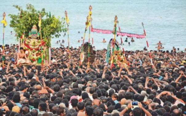 திருச்செந்தூரில் இன்று சூரசம்ஹாரம் –  லட்சக்கணக்கான பக்தர்கள் குவிந்தனர்!