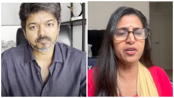 விஜய் கட்சியில் ஸ்லீப்பர் செல்! விஜயகாந்த் போல நடக்குமா? – நடிகை கஸ்தூரி சர்ச்சை