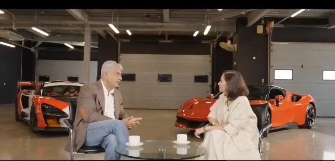 விஜய்க்கு மறைமுகமாக சப்போர்ட் செய்த நடிகர் அஜித் :இணையத்தில் வைரலாகும் வீடியோ