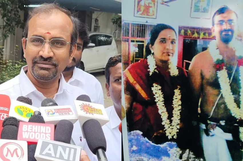 மனைவிக்கு கொலை மிரட்டல்! – தவெக பொருளாளரான, மயிலாப்பூர் வேட்பாளர் மீது பகீர் புகார்!